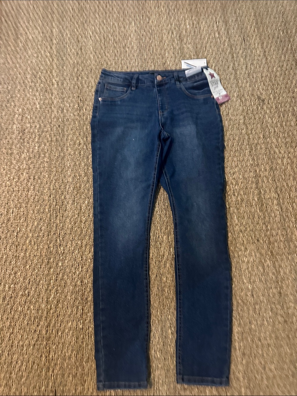 Imperial Star Women's Dark Indigo Skinny Jeans